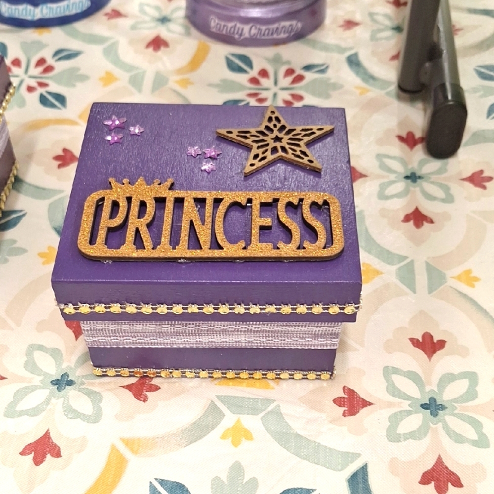 Purple Princess Jewelry Box